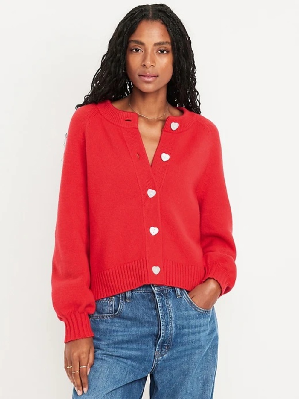 Old navy SoSoft Crew-Neck Cardigan Sweater